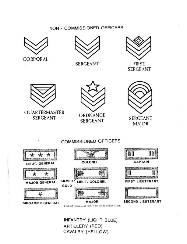Rank Structure - THE 140th NYVI